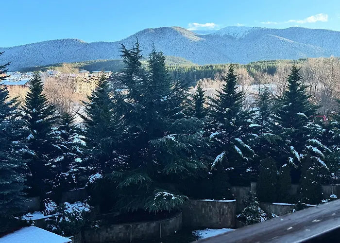 Alpine Glow - Panoramic View Near Gondola Bansko